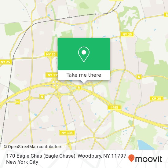 170 Eagle Chas (Eagle Chase), Woodbury, NY 11797 map