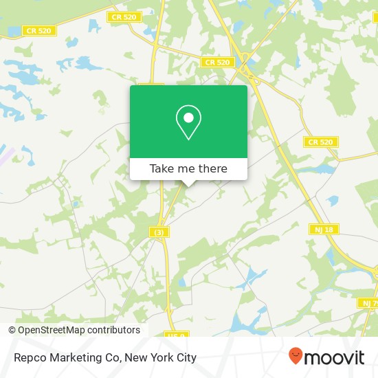 Mapa de Repco Marketing Co