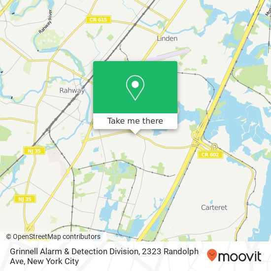 Mapa de Grinnell Alarm & Detection Division, 2323 Randolph Ave