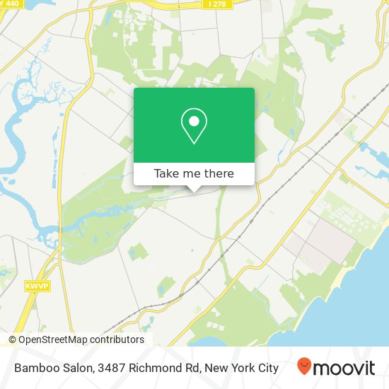 Mapa de Bamboo Salon, 3487 Richmond Rd