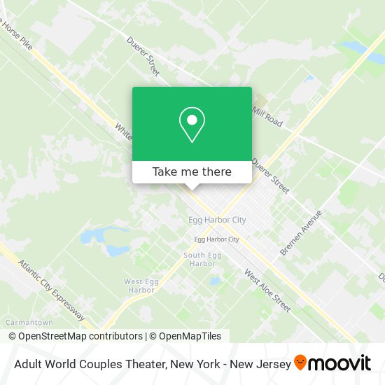 Adult World Couples Theater map