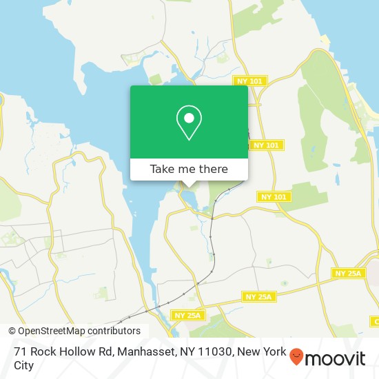 71 Rock Hollow Rd, Manhasset, NY 11030 map