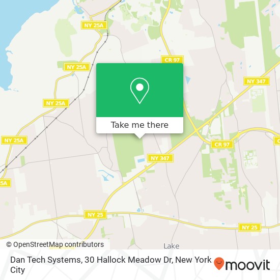Mapa de Dan Tech Systems, 30 Hallock Meadow Dr