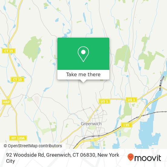 92 Woodside Rd, Greenwich, CT 06830 map