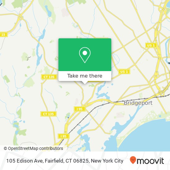 105 Edison Ave, Fairfield, CT 06825 map