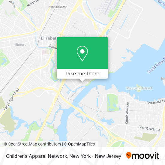 Children's Apparel Network map