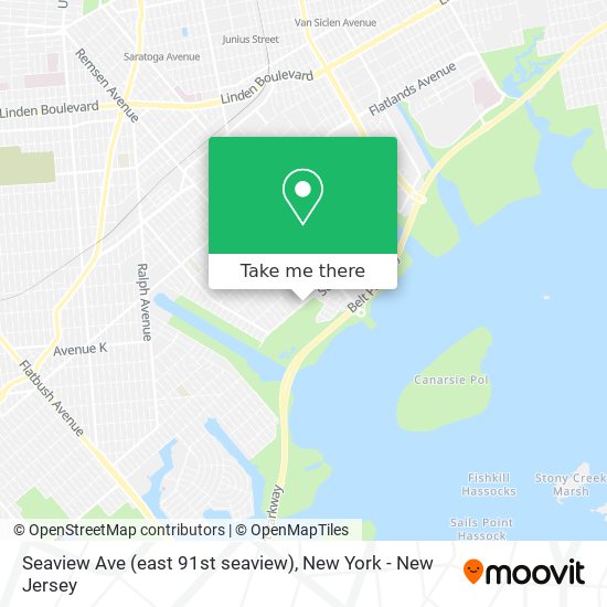 Mapa de Seaview Ave (east 91st seaview)