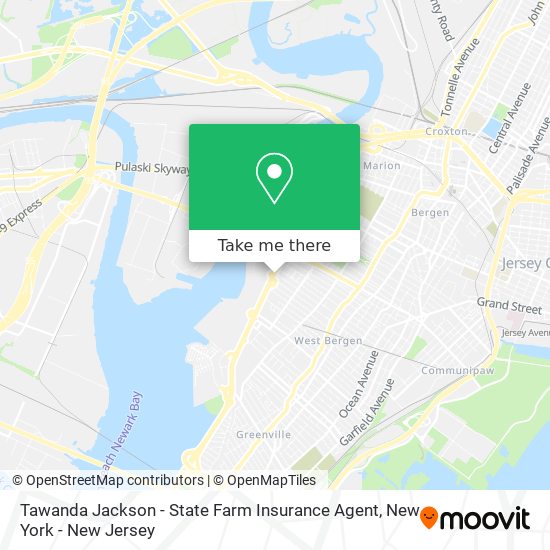 Tawanda Jackson - State Farm Insurance Agent map