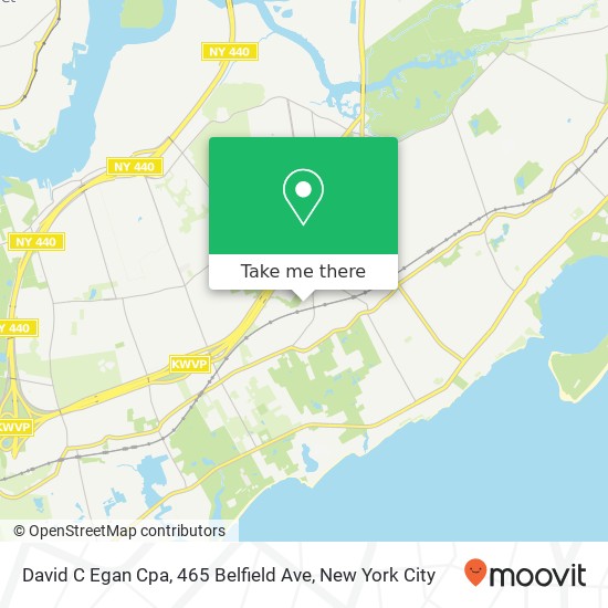 David C Egan Cpa, 465 Belfield Ave map