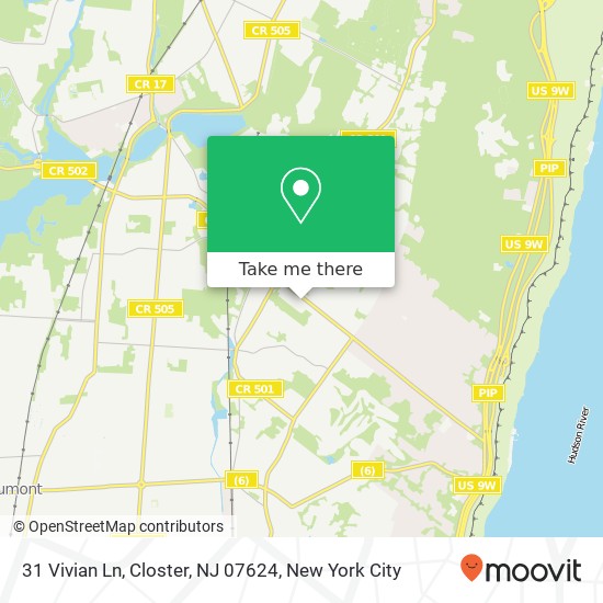 31 Vivian Ln, Closter, NJ 07624 map
