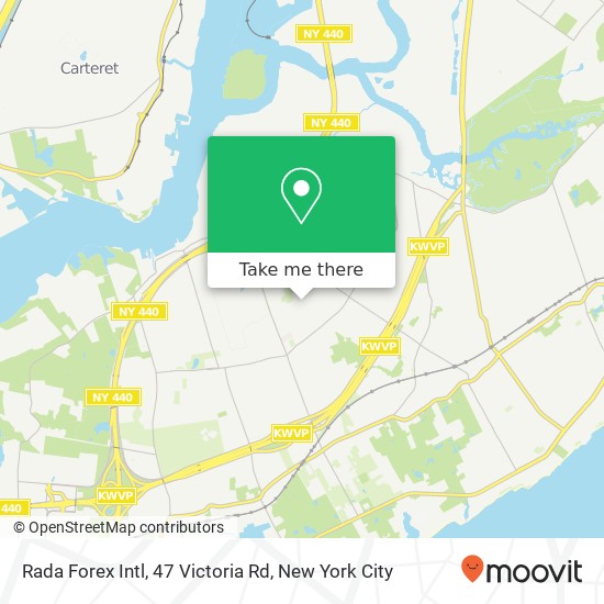 Rada Forex Intl, 47 Victoria Rd map