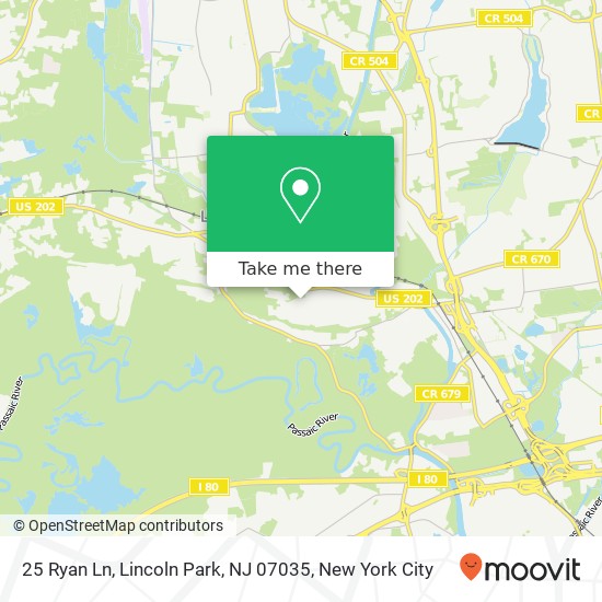 25 Ryan Ln, Lincoln Park, NJ 07035 map