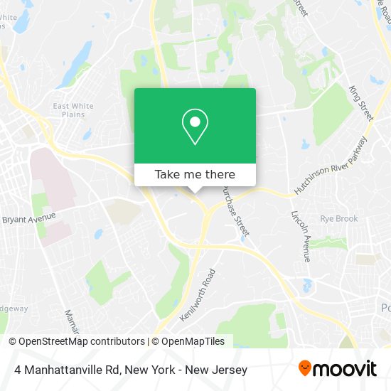 Mapa de 4 Manhattanville Rd