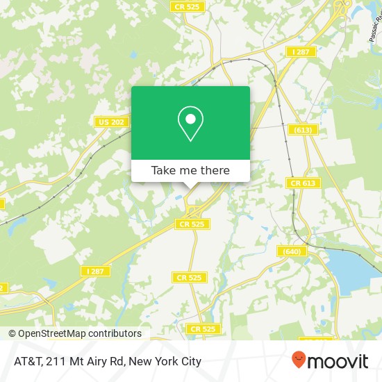 AT&T, 211 Mt Airy Rd map