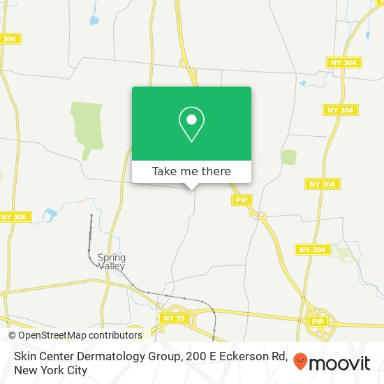 Skin Center Dermatology Group, 200 E Eckerson Rd map