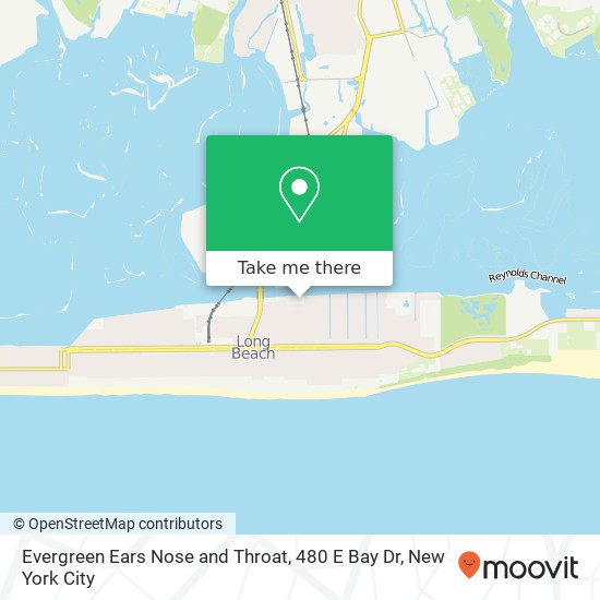 Evergreen Ears Nose and Throat, 480 E Bay Dr map