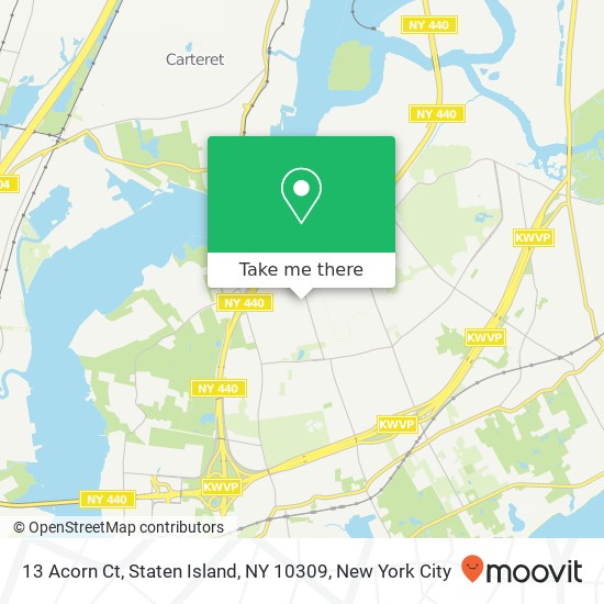 13 Acorn Ct, Staten Island, NY 10309 map