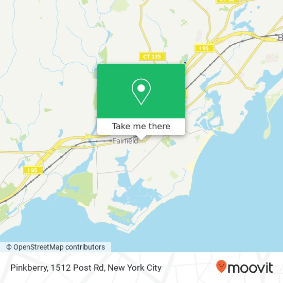 Pinkberry, 1512 Post Rd map