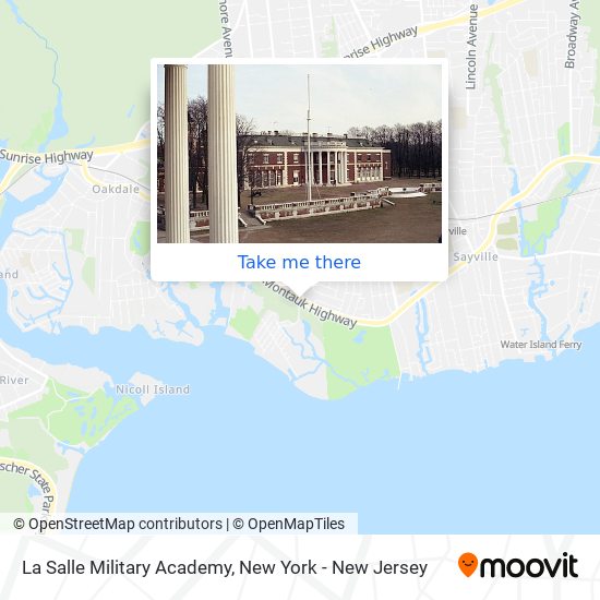 Mapa de La Salle Military Academy