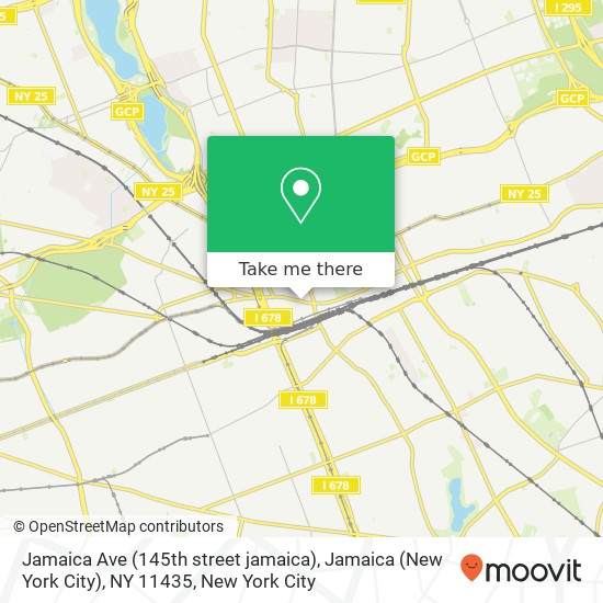 Mapa de Jamaica Ave (145th street jamaica), Jamaica (New York City), NY 11435