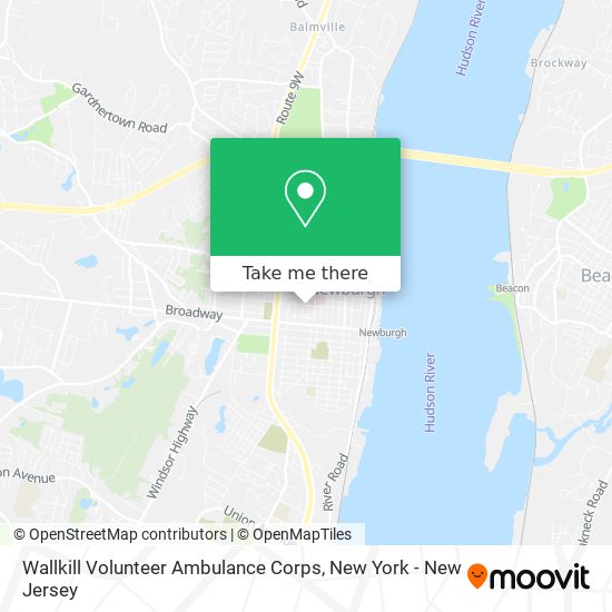 Wallkill Volunteer Ambulance Corps map