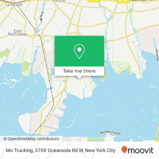 Mapa de Mo Trucking, 3700 Oceanside Rd W