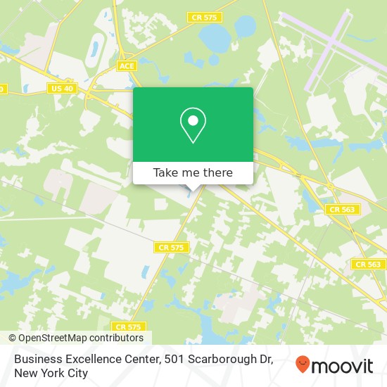 Business Excellence Center, 501 Scarborough Dr map