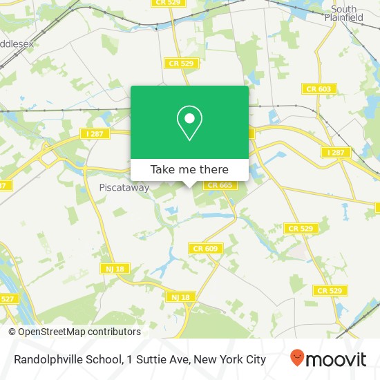 Mapa de Randolphville School, 1 Suttie Ave