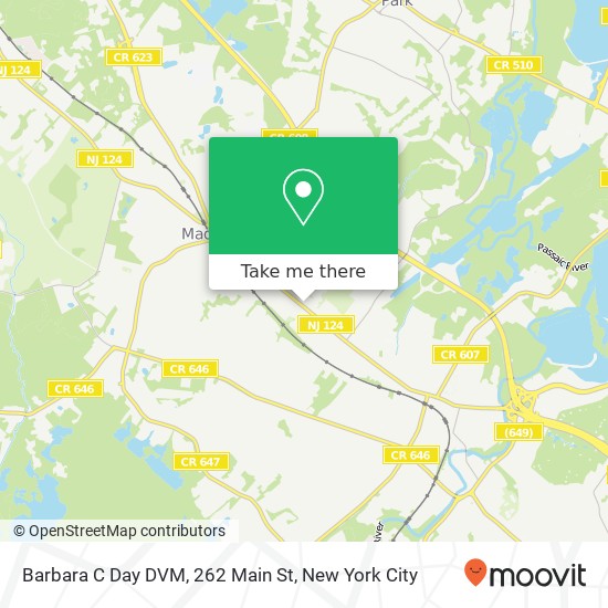 Mapa de Barbara C Day DVM, 262 Main St