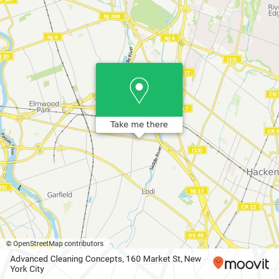 Advanced Cleaning Concepts, 160 Market St map