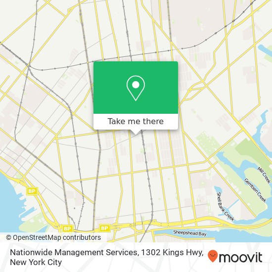 Nationwide Management Services, 1302 Kings Hwy map