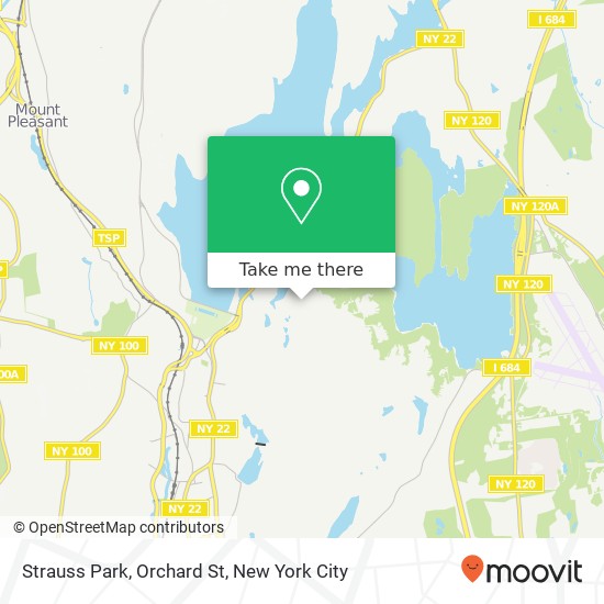 Mapa de Strauss Park, Orchard St