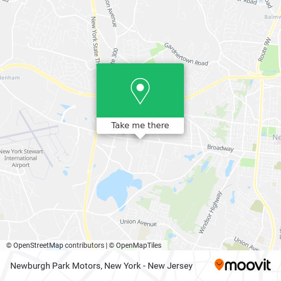 Newburgh Park Motors map