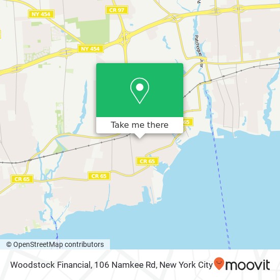 Mapa de Woodstock Financial, 106 Namkee Rd