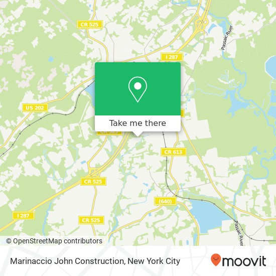 Mapa de Marinaccio John Construction