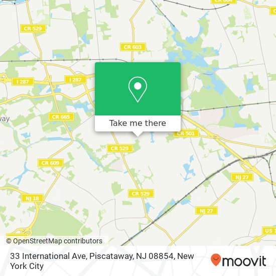 33 International Ave, Piscataway, NJ 08854 map