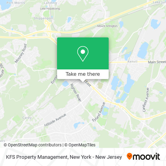 Mapa de KFS Property Management