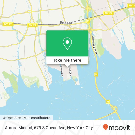 Mapa de Aurora Mineral, 679 S Ocean Ave