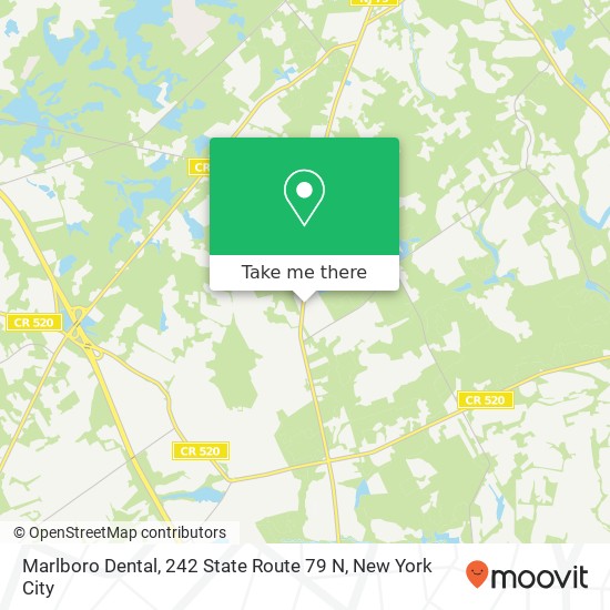 Marlboro Dental, 242 State Route 79 N map