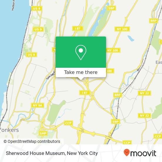 Mapa de Sherwood House Museum