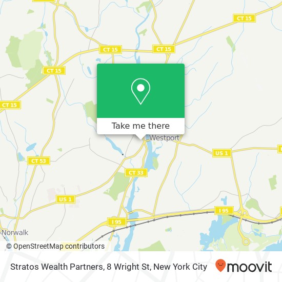 Mapa de Stratos Wealth Partners, 8 Wright St