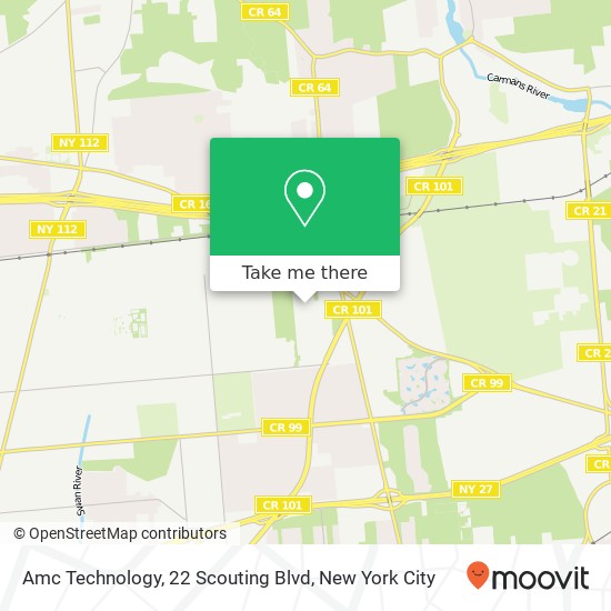 Amc Technology, 22 Scouting Blvd map