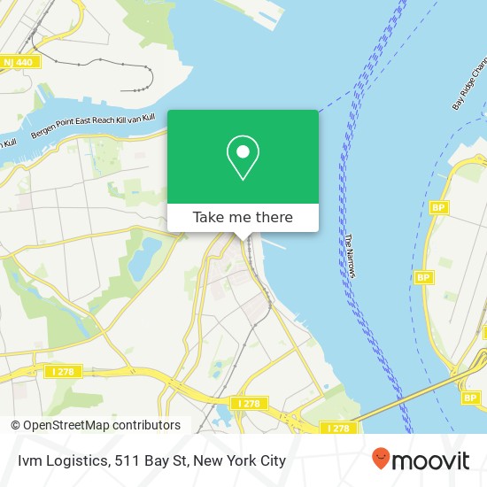 Ivm Logistics, 511 Bay St map