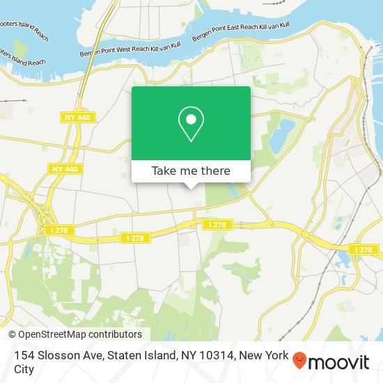 154 Slosson Ave, Staten Island, NY 10314 map