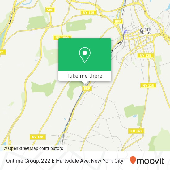 Ontime Group, 222 E Hartsdale Ave map