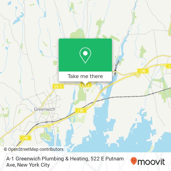 A-1 Greenwich Plumbing & Heating, 522 E Putnam Ave map