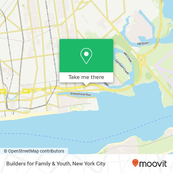 Builders for Family & Youth map