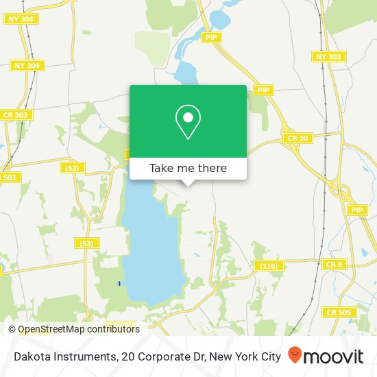 Dakota Instruments, 20 Corporate Dr map