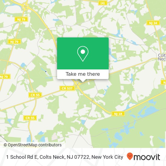 1 School Rd E, Colts Neck, NJ 07722 map