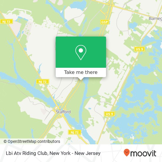 Lbi Atv Riding Club map